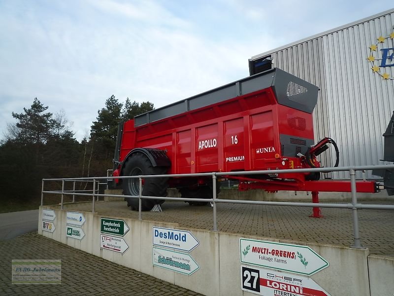 Dungstreuer типа Unia Stalldungstreuer, Miststreuer, einachsstalldungstreuer Apollo 16 Premium, Neumaschine в Itterbeck (Фотография 1)