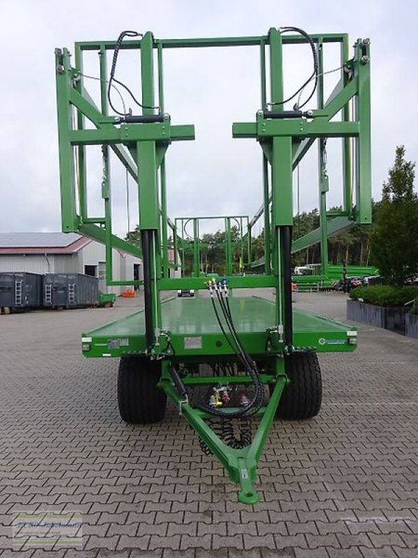 Ballentransportwagen typu PRONAR 3-achs Ballenwagen TO 26 M einschl.  hydr. Ladungssicherung, 18 to, NEU, Neumaschine v Itterbeck (Obrázek 5)