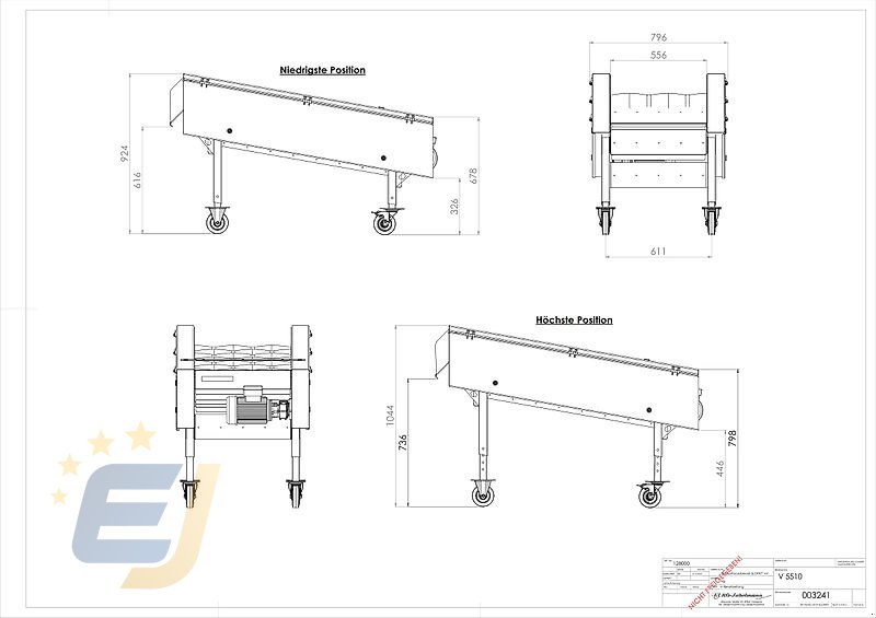 Lagertechnik от тип EURO-Jabelmann Bürstenmaschine, V 5510; NEU, Neumaschine в Itterbeck (Снимка 4)