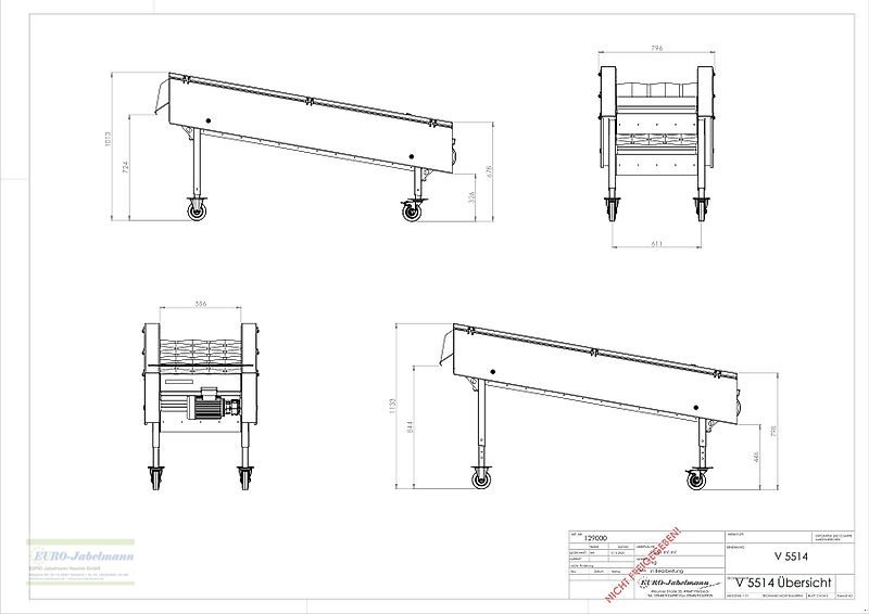 Lagertechnik of the type EURO-Jabelmann Bürstenmaschinen V 5514; NEU, Neumaschine in Itterbeck (Picture 5)