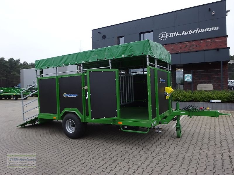 Anhänger typu PRONAR Viehtransportanhänger Kurier TO 46, 5,5 to, Auflauf- + Druckluftbremse, NEU, Neumaschine v Itterbeck (Obrázek 9)