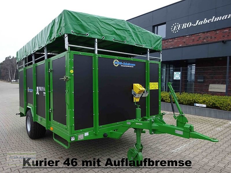 Anhänger typu PRONAR Viehtransportanhänger Kurier TO 46, 5,5 to, Auflauf- + Druckluftbremse, NEU, Neumaschine v Itterbeck (Obrázek 3)