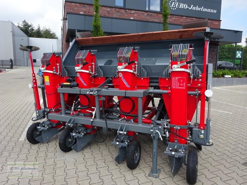 Kartoffellegemaschine Türe ait Unia Kartoffellegemaschine Kora 4 H, hydraulischer Kippbunker, NEU, Neumaschine içinde Itterbeck (resim 2)