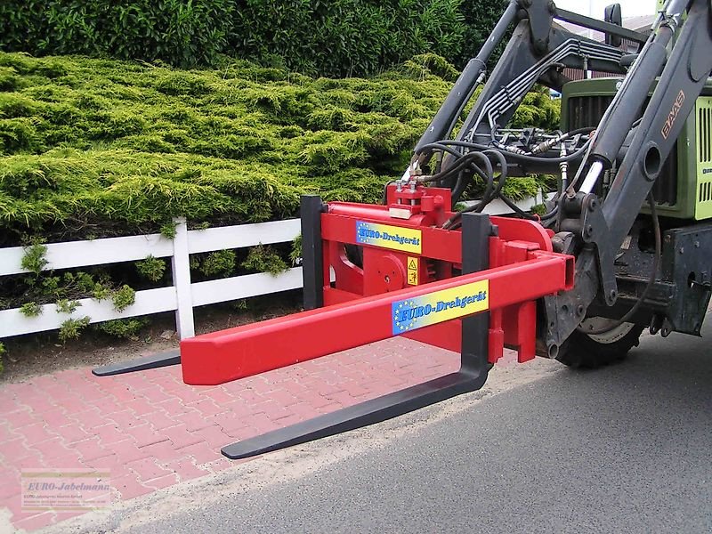 Palettengabel typu EURO-Jabelmann Kistendrehgeräte f. Frontlader NEU, eigene Herstellung, Neumaschine v Itterbeck (Obrázek 1)