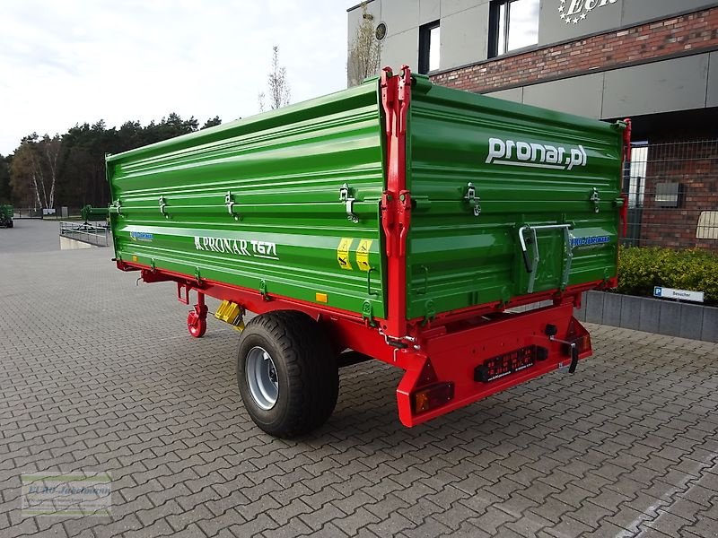 Kipper типа PRONAR Einachsdreiseitenkipper Modell T 671 (7,4 to.) Auflauf/Druckluftbremse, NEU, Neumaschine в Itterbeck (Фотография 12)