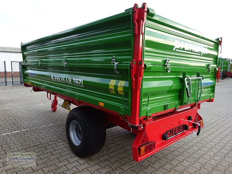 Kipper типа PRONAR Einachsdreiseitenkipper Modell T 671 (7,4 to.) Auflauf/Druckluftbremse, NEU, Neumaschine в Itterbeck (Фотография 19)