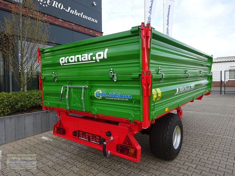 Kipper typu PRONAR T671 (7,4 to. z.GG.), Ein-Achs-Dreiseitenkipper, Einachskipper, Kipperanhänger, Einachser Kipper, Landwirtschaftlicher Kipper, Neumaschine w Itterbeck (Zdjęcie 16)