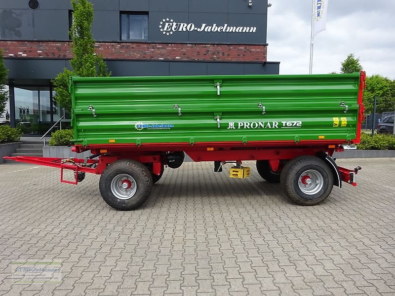 Kipper typu PRONAR Zwei-Achs-Dreiseitenkipper T 672 11,0 to. z.G.G, Zweiachskipper, Dreiseitenkipper Anhänger, Neumaschine w Itterbeck (Zdjęcie 7)