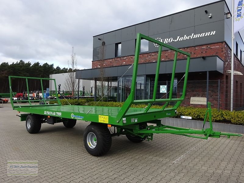 Ballentransportwagen του τύπου PRONAR 2-achs Anhänger, Ballenwagen, Strohwagen, TO 22 / TO 22 M; Druckl. (10,0 to), Auflauf (8 to), NEU, Neumaschine σε Itterbeck (Φωτογραφία 11)
