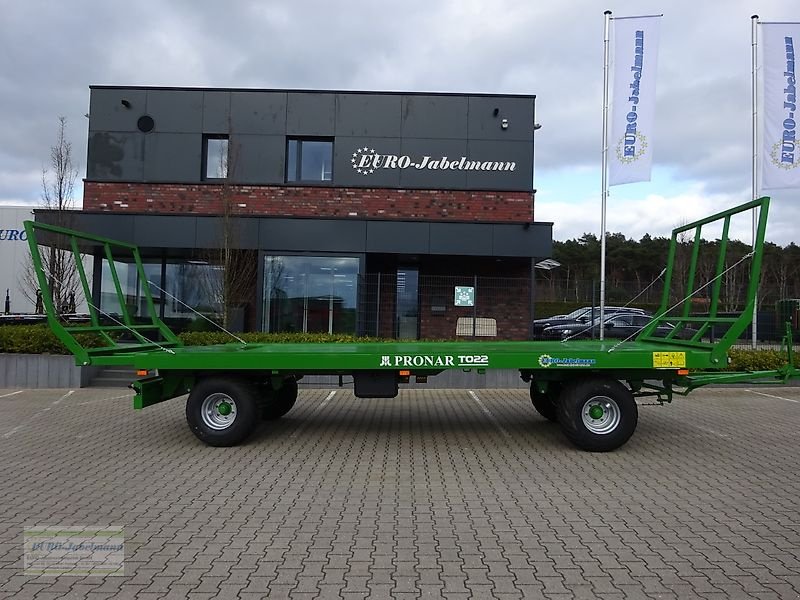 Ballentransportwagen του τύπου PRONAR 2-achs Anhänger, Ballenwagen, Strohwagen, TO 22 / TO 22 M; Druckl. (10,0 to), Auflauf (8 to), NEU, Neumaschine σε Itterbeck (Φωτογραφία 10)