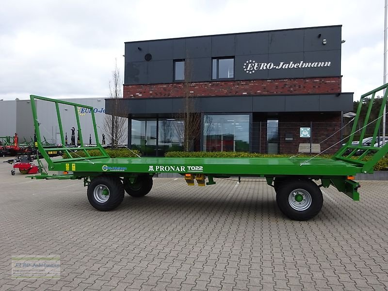 Ballentransportwagen του τύπου PRONAR 2-achs Anhänger, Ballenwagen, Strohwagen, TO 22 / TO 22 M; Druckl. (10,0 to), Auflauf (8 to), NEU, Neumaschine σε Itterbeck (Φωτογραφία 9)