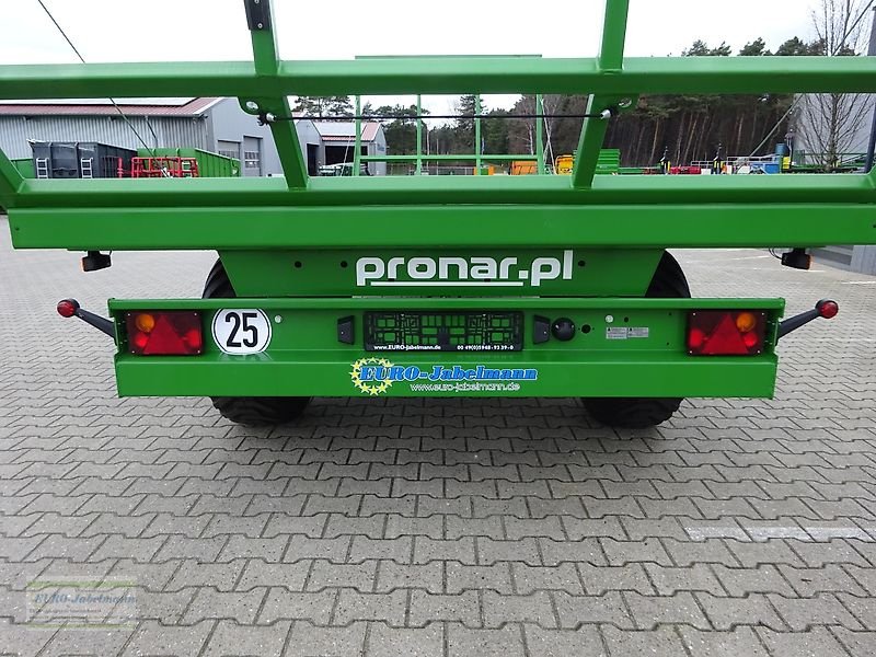 Ballentransportwagen typu PRONAR 2-achs Anhänger, Ballenwagen, Strohwagen, TO 22 / TO 22 M; Druckl. (10,0 to), Auflauf (8 to), NEU, Neumaschine w Itterbeck (Zdjęcie 15)