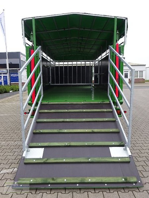Anhänger typu PRONAR Viehtransportanhänger TO 46/1 (Kurier 10), 8,0 to, NEU, sofort ab Lager, Neumaschine v Itterbeck (Obrázek 10)