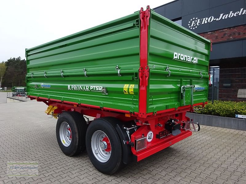 Kipper of the type PRONAR Tandemdreiseitenkipper PT 512, 16 to, Palettenbreite, NEU, Neumaschine in Itterbeck (Picture 5)
