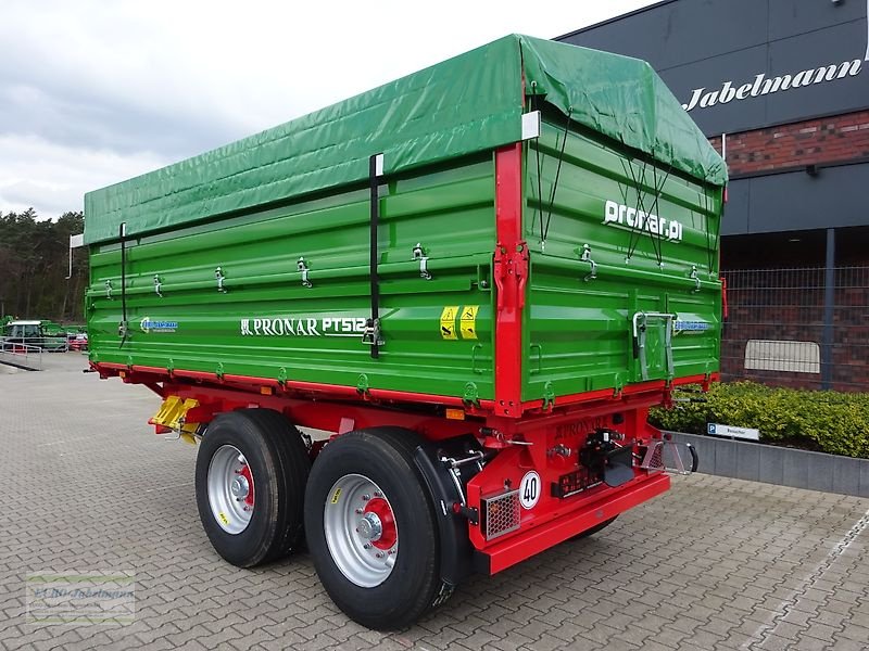 Kipper of the type PRONAR Tandemdreiseitenkipper PT 512, 16 to, Palettenbreite, NEU, Neumaschine in Itterbeck (Picture 14)