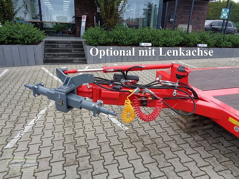 Tieflader of the type Unia Transportplattform / Tieflader PL-6, hydr. absenkbar, mit Lenkachse, sofort verfügbar, Neumaschine in Itterbeck (Picture 8)