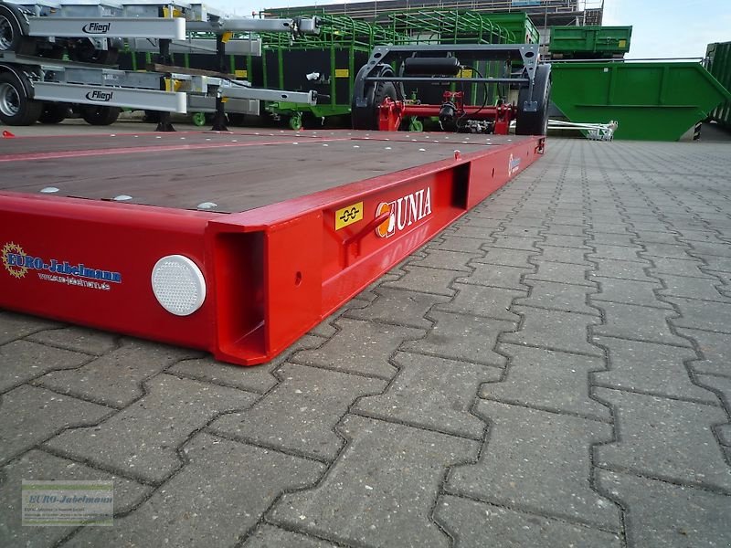 Tieflader of the type Unia Transportplattform / Tieflader PL-6, hydr. absenkbar, mit Lenkachse, sofort verfügbar, Neumaschine in Itterbeck (Picture 16)