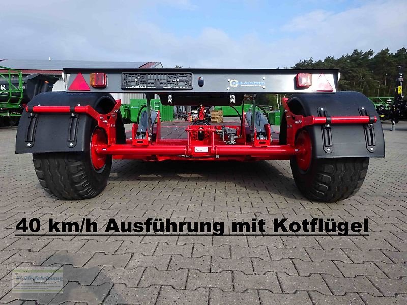 Tieflader za tip Unia UNIA hydraulisch absenkbare Transportplattform PL - 6, Lenkachse möglich, Neumaschine u Itterbeck (Slika 5)