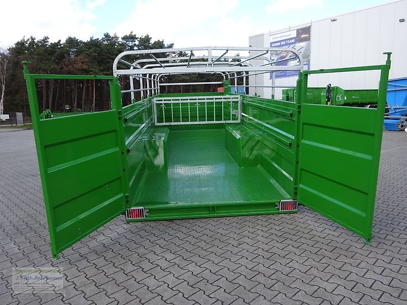 Anhänger typu PRONAR Viehtransportanhänger Kurier 46/2, 12 to, absenkbar, NEU, sofort ab Lager, Neumaschine v Itterbeck (Obrázek 16)