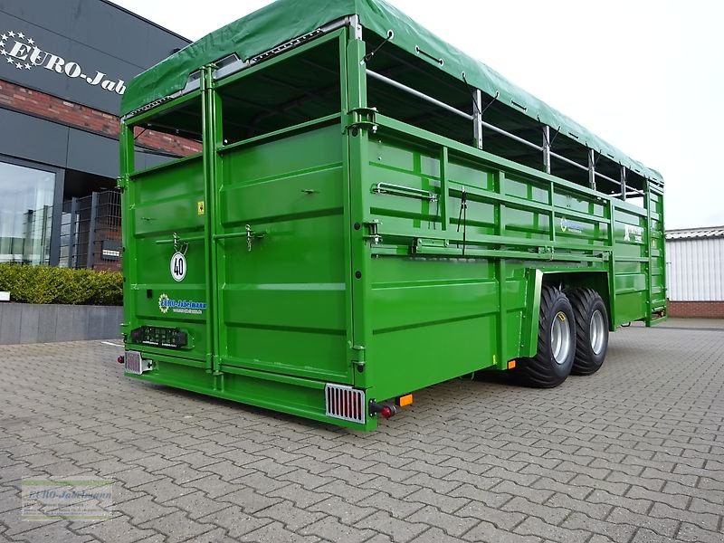 Anhänger typu PRONAR Viehtransportanhänger Kurier 46/2, 12 to, absenkbar, NEU, sofort ab Lager, Neumaschine v Itterbeck (Obrázek 11)