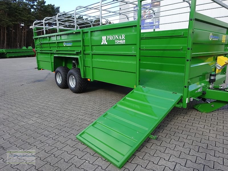 Anhänger typu PRONAR Viehtransportanhänger Kurier 46/2, 12 to, absenkbar, NEU, sofort ab Lager, Neumaschine v Itterbeck (Obrázek 18)