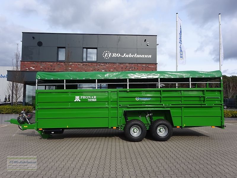 Anhänger typu PRONAR Viehtransportanhänger Kurier 46/2, 12 to, absenkbar, NEU, sofort ab Lager, Neumaschine v Itterbeck (Obrázek 8)