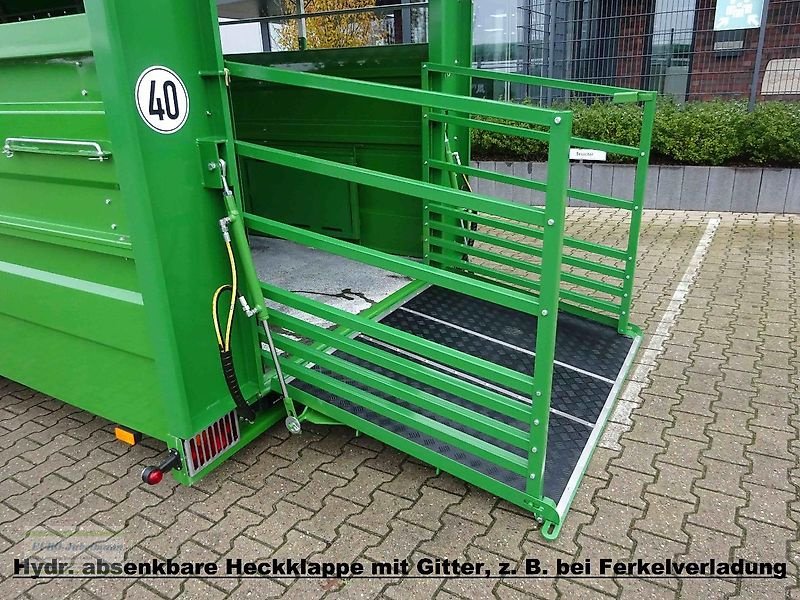 Anhänger typu PRONAR Viehtransportanhänger Kurier 46/2, 12 to, absenkbar, NEU, sofort ab Lager, Neumaschine v Itterbeck (Obrázek 29)