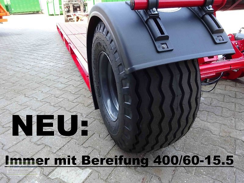 Tieflader of the type Unia ´ßTransportplattform / Tieflader PL-6, hydr. absenkbar, inkl. Lenkachse, sofort verfügbar, Neumaschine in Itterbeck (Picture 21)