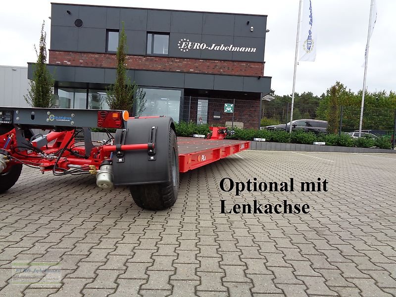 Tieflader of the type Unia ´ßTransportplattform / Tieflader PL-6, hydr. absenkbar, inkl. Lenkachse, sofort verfügbar, Neumaschine in Itterbeck (Picture 7)