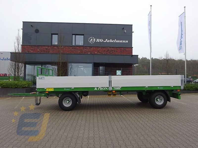 Tieflader del tipo PRONAR 3-achs Plattformwagen mit Alu-Bordwände NEU, Neumaschine In Itterbeck (Immagine 5)