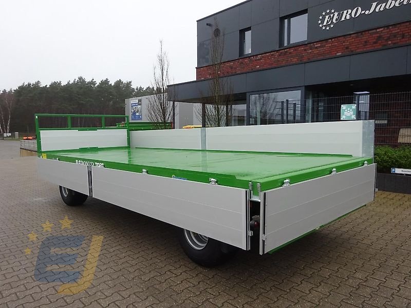 Tieflader del tipo PRONAR 3-achs Plattformwagen mit Alu-Bordwände NEU, Neumaschine In Itterbeck (Immagine 13)
