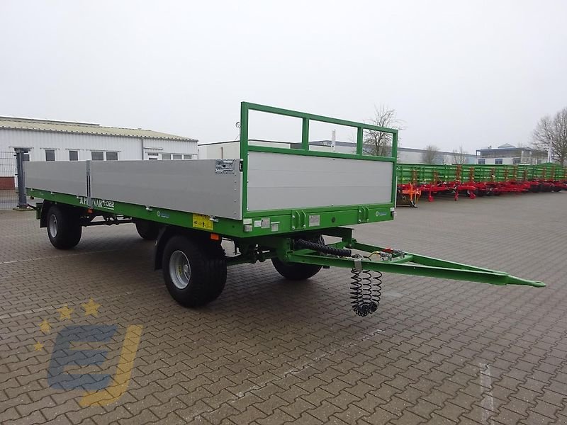 Tieflader del tipo PRONAR 3-achs Plattformwagen mit Alu-Bordwände NEU, Neumaschine In Itterbeck (Immagine 2)