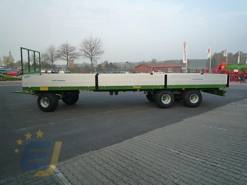 Tieflader typu PRONAR 3-achs Plattformwagen mit Alu-Bordwände NEU, Neumaschine w Itterbeck (Zdjęcie 1)