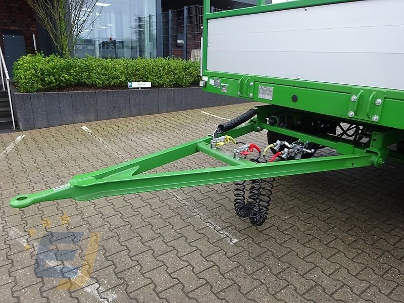 Tieflader del tipo PRONAR 3-achs Plattformwagen mit Alu-Bordwände NEU, Neumaschine In Itterbeck (Immagine 9)