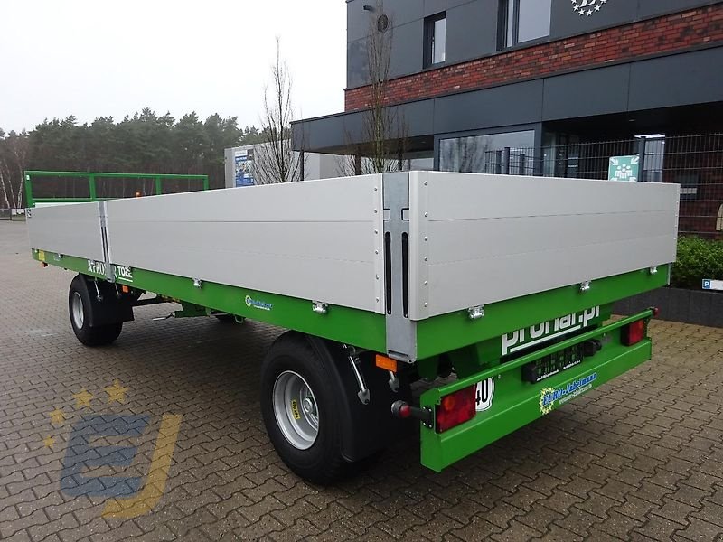 Tieflader del tipo PRONAR 3-achs Plattformwagen mit Alu-Bordwände NEU, Neumaschine In Itterbeck (Immagine 7)