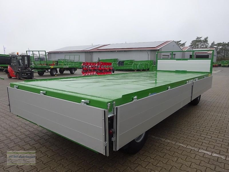 Tieflader tip PRONAR 3-achs Plattformwagen mit Alu-Bordwände TO 26, 18 to, NEU, Neumaschine in Itterbeck (Poză 16)