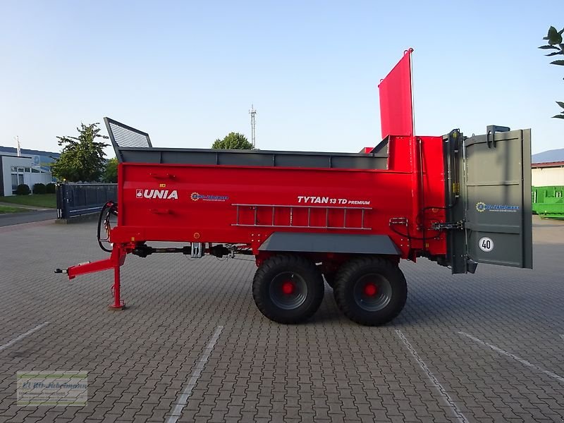 Dungstreuer of the type Unia Unia Stalldungstreuer, Miststreuer, Tytan 13 TD, Tandem, Neumaschine in Itterbeck (Picture 10)