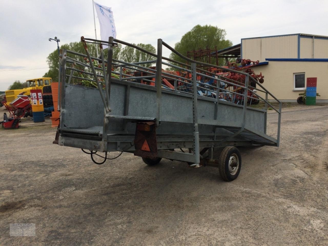 Sonstiges Türe ait Sonstige Viehverladerampe HL 10.98/4, Gebrauchtmaschine içinde Pragsdorf (resim 6)