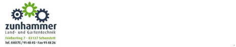 Zunhammer Land- und Gartentechnik