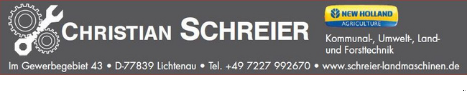 Christian Schreier Kommunal-Umwelt-Land- u. Forsttechnik