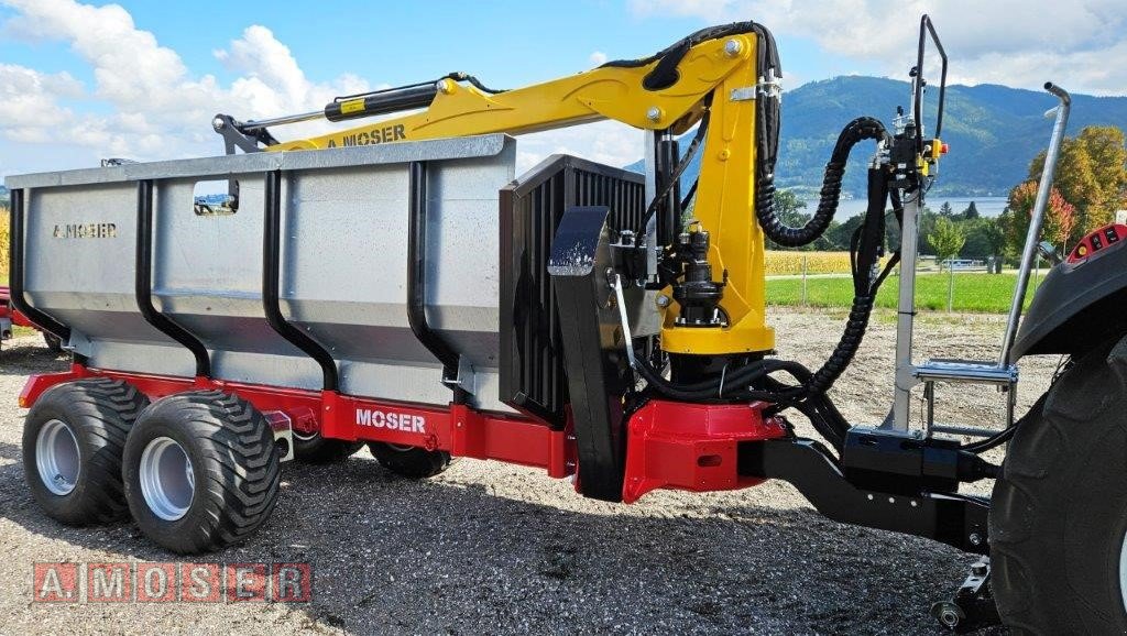 Rückewagen & Rückeanhänger a típus A. Moser Moser Forstanhänger MHD-11 mit Forstkran MKL-8,7, Neumaschine ekkor: Altmünster (Kép 5)