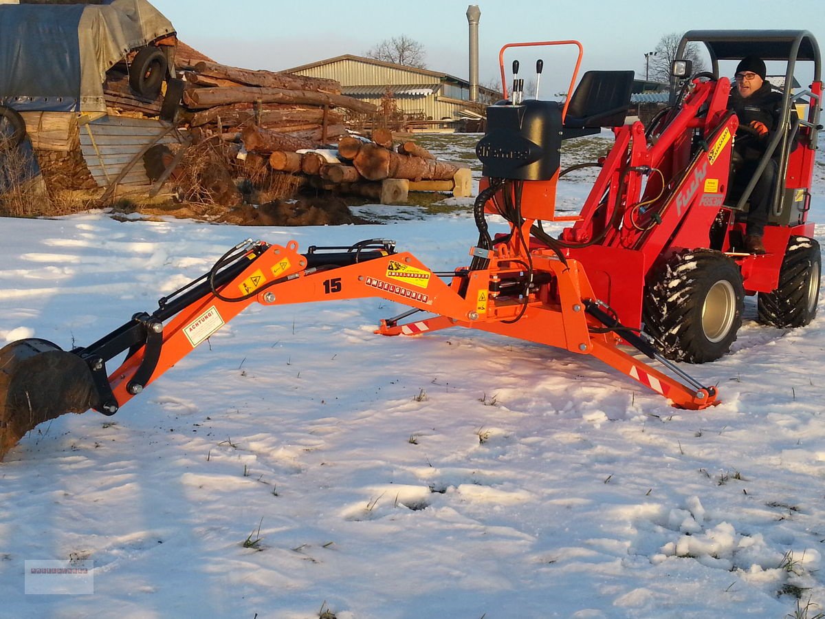 Hoflader typu Fuchs Anbaubagger für Hoflader & Radlader, Gebrauchtmaschine w Tarsdorf (Zdjęcie 7)