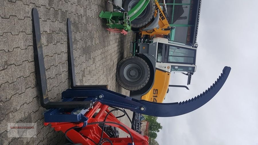 Hoflader tip Fuchs Holzgreifer Palettengabel mit Niederhalter hydrl, Gebrauchtmaschine in Tarsdorf (Poză 7)