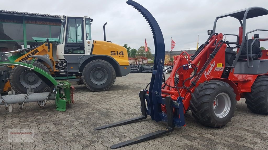 Hoflader tip Fuchs Holzgreifer Palettengabel mit Niederhalter hydrl, Gebrauchtmaschine in Tarsdorf (Poză 6)
