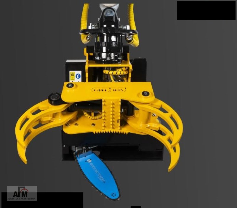 Holzvollernter Türe ait AFM GMT035 Fällgreifer, Neumaschine içinde Haselbach (resim 1)