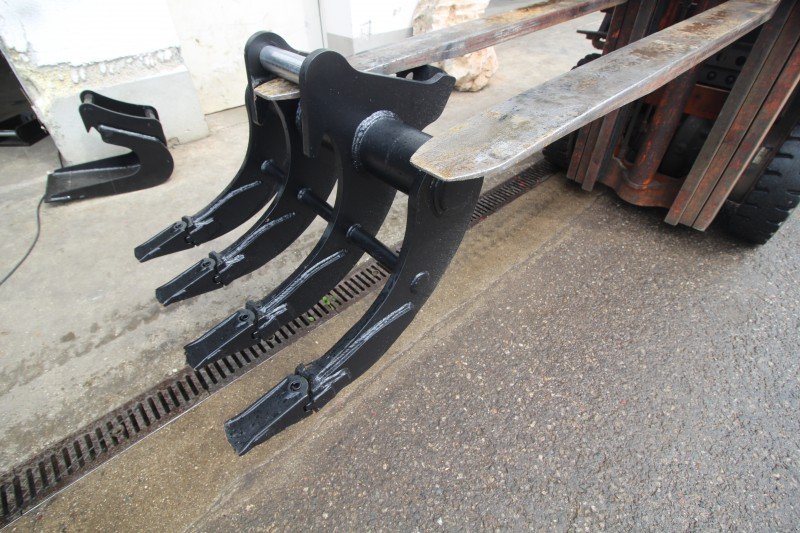 Sonstiges Baggerzubehör typu Sonstige Roderechen MS 03 Breite Ausführung Minibagger Bagger, Neumaschine v Petting (Obrázek 3)