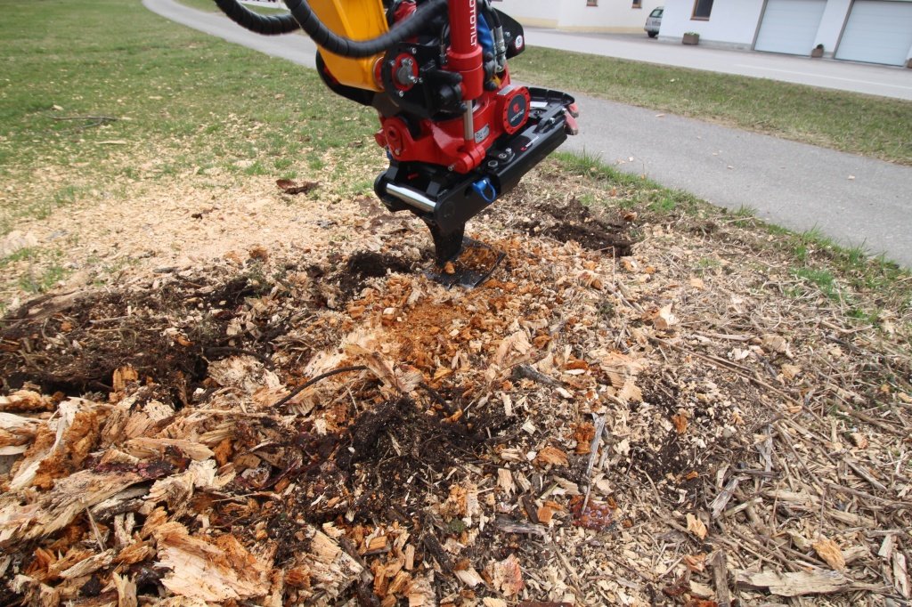 Sonstiges Baggerzubehör του τύπου Sonstige Wurzelbiber MS 10 Wurzelschäler Wurzelschaber Bagger Minibagger, Gebrauchtmaschine σε Petting (Φωτογραφία 17)