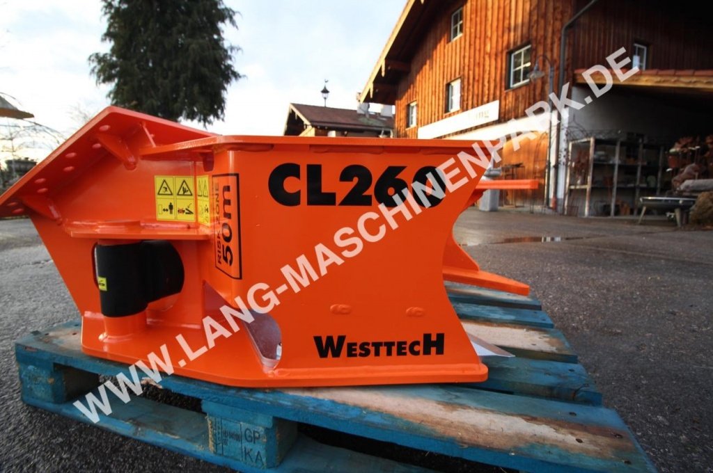 Astschere des Typs westtech Woodcracker CL 260 Fällgreifer, Neumaschine in Petting (Bild 10)