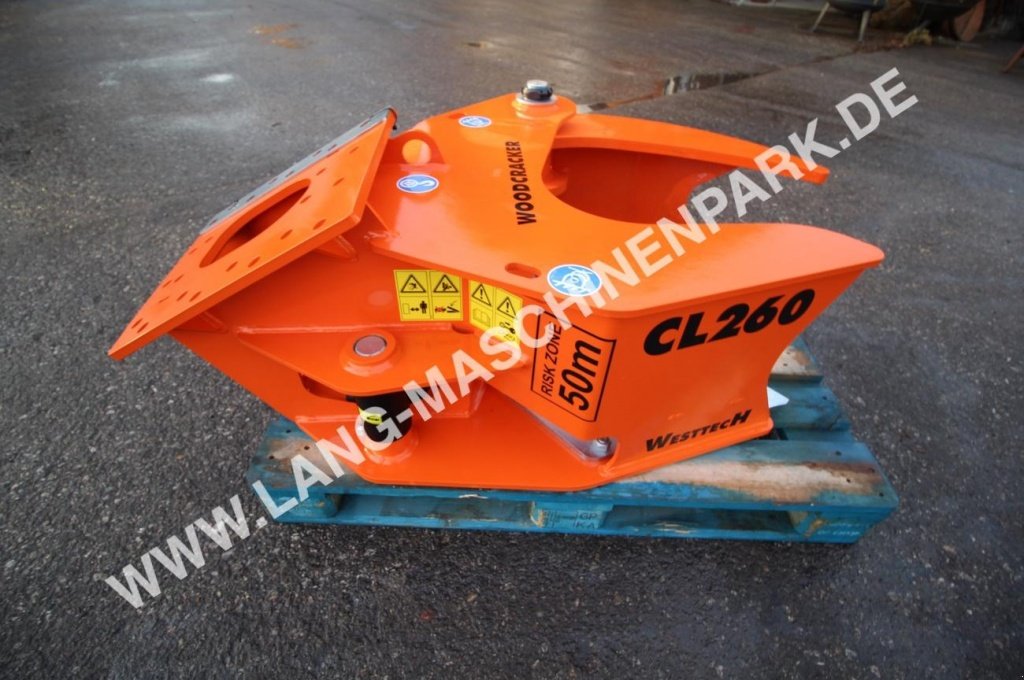 Astschere des Typs westtech Woodcracker CL 260 Fällgreifer, Neumaschine in Petting (Bild 5)