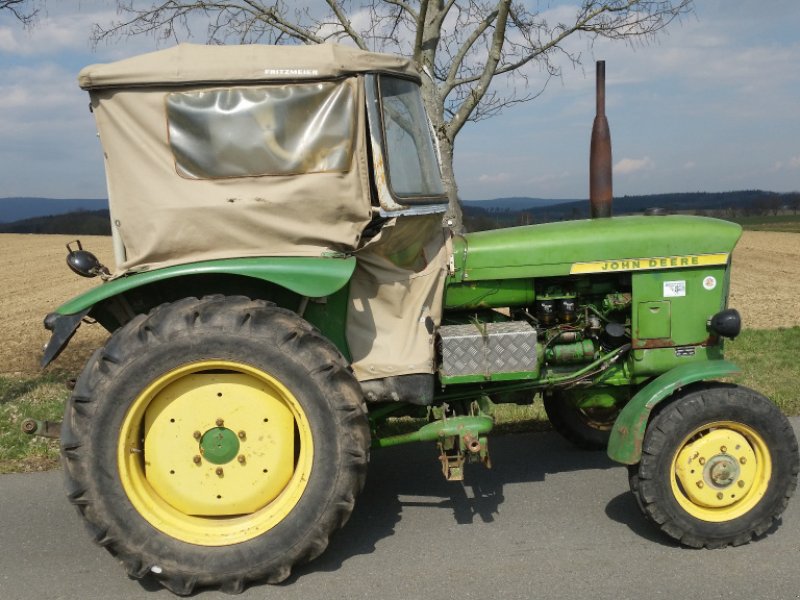 Traktor des Typs John Deere 310, Motor u. Einspritzpumpe überholt., Gebrauchtmaschine in Reuth (Bild 1)